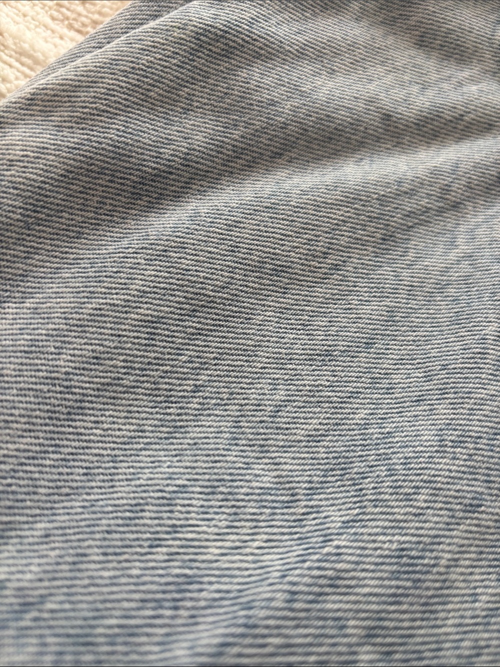 Garage Light Blue Straight Leg Ripped Jeans - Picture 12 of 16